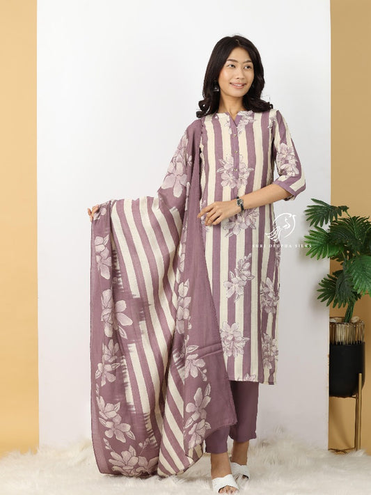 Vatican Silk 3pcs Salwar set