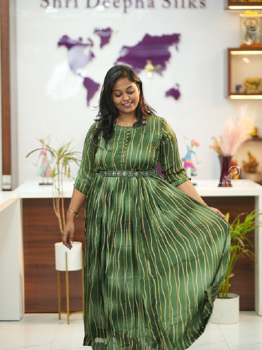 Shimmer Line Maxi Green