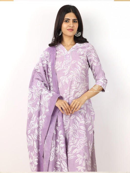 Vatican Silk 3pcs Salwar set