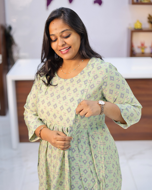 Budget Friendly Feeding Frock - BKFF08