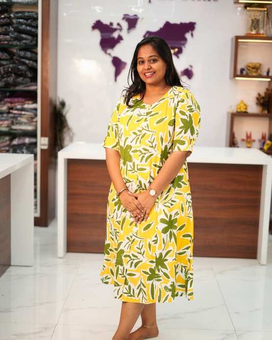 Budget Friendly Plus Size Aline Kurti - PSAK07