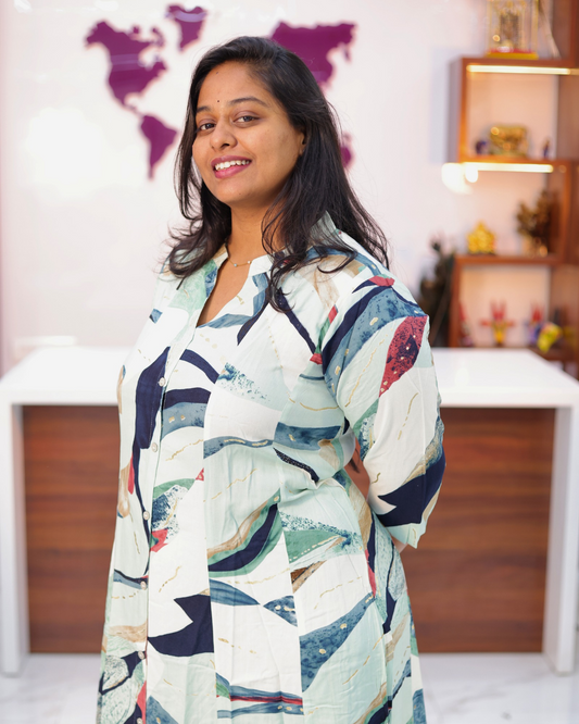 Budget Friendly Plus Size Aline Kurti - PSAK11