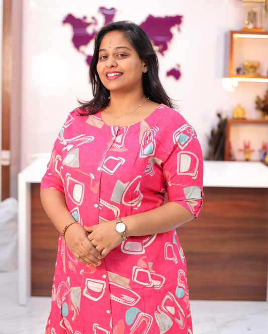 Budget Friendly Plus Size Aline Kurti - PSAK14