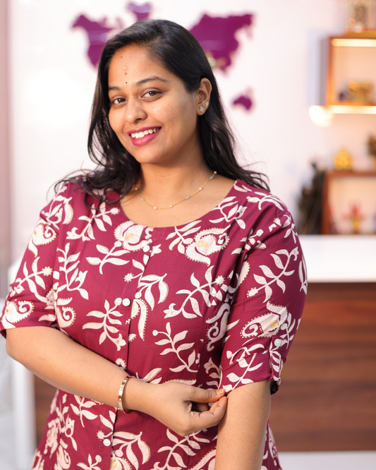 Budget Friendly Plus Size Aline Kurti - PSAK17