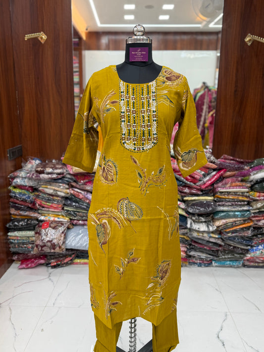 Premium Party Wear 3 Pcs Salwar Set - PSS