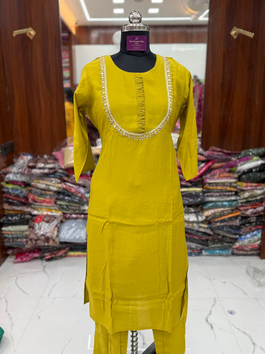 Premium Party Wear 3 Pcs Salwar Set - PSS