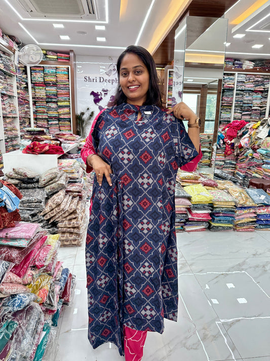 OFFER Rs.1290/- Spun Cotton Co Ord Set