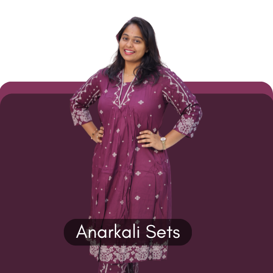 Premium Party Wear 3 Pcs Anarkali Set