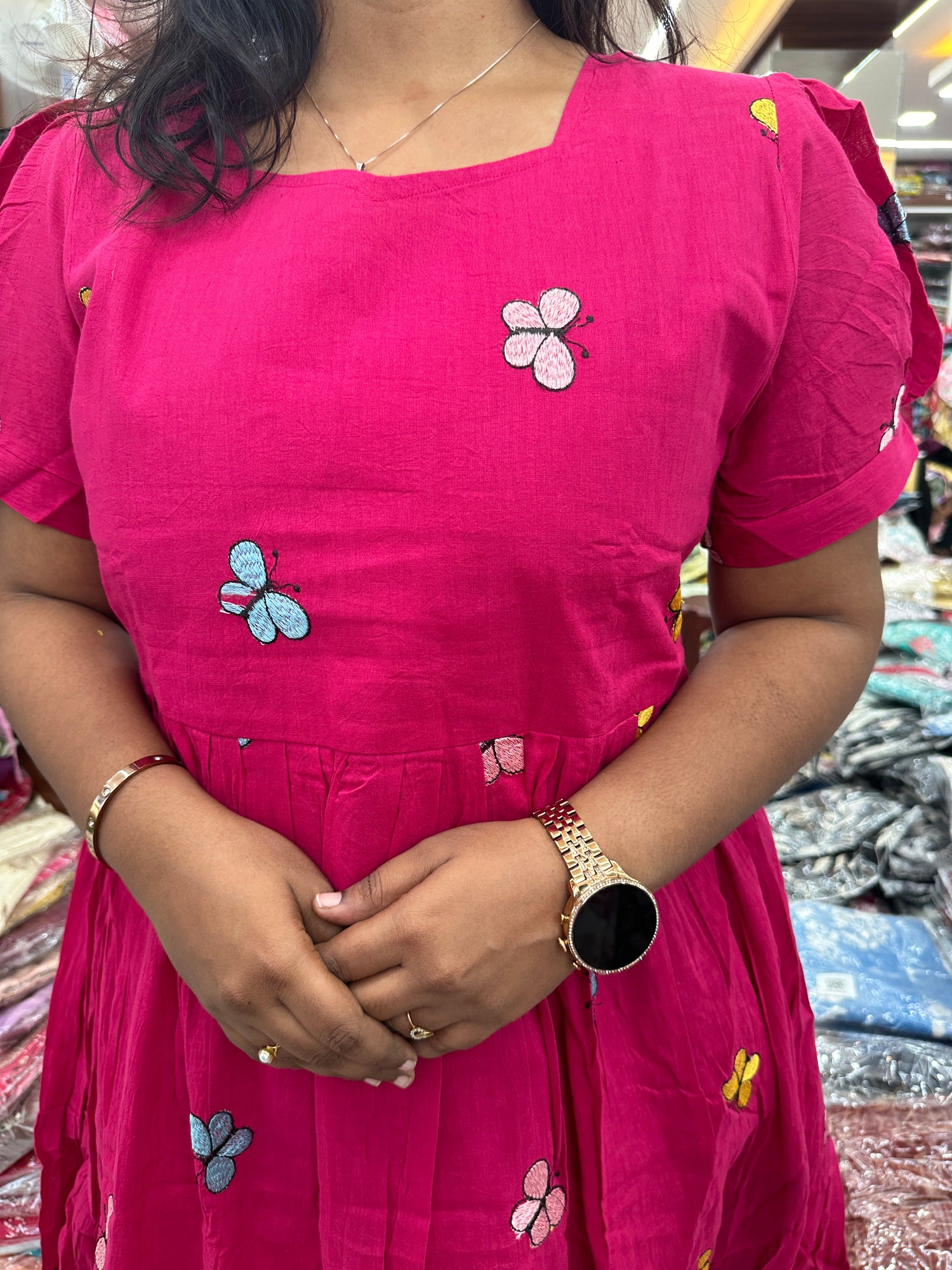 Sunflower & Butterfly Midi