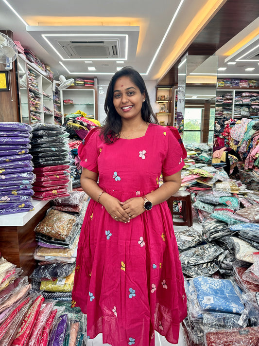 Butterfly Midi Pink - BFM07