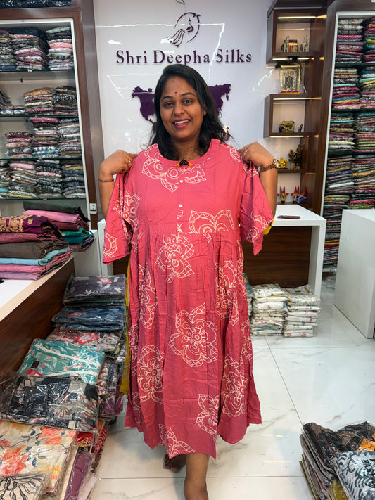 Spun Cotton Plus Size Budget Midi - JVMD14