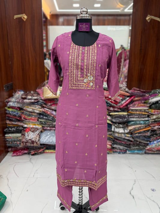 Premium Party Wear 3 Pcs Salwar Set - PSS