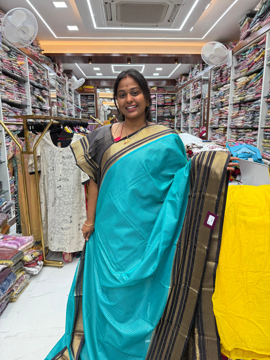 Pure Georgette Banaras Saree - PGBS01