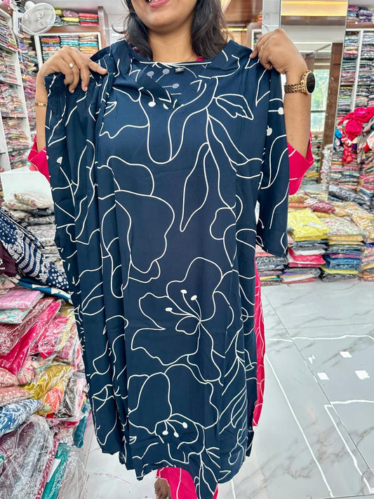 Co Ord Set - Navy Blue (VNCO11)