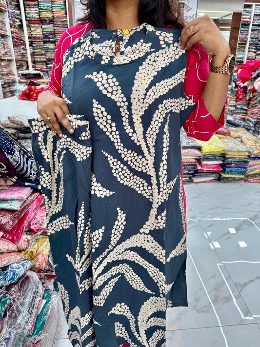 Co Ord Set - Navy Blue (VNCO12)