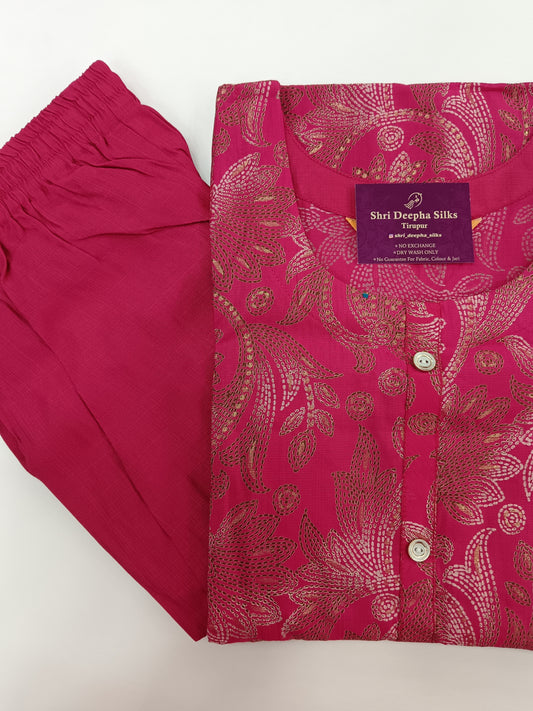 Co Ord with Dupatta - Floral Print