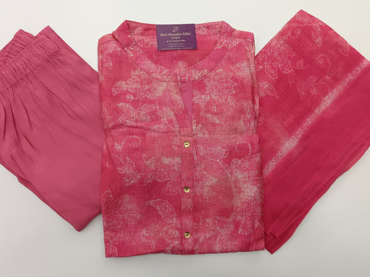 Office Wear Modal Silk 3 Pcs Salwar Set