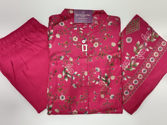 Office Wear Modal Silk 3 Pcs Salwar Set