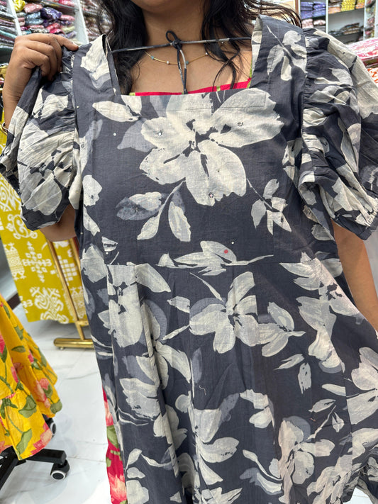 Jaipur Cotton Puff Midi - JPM07