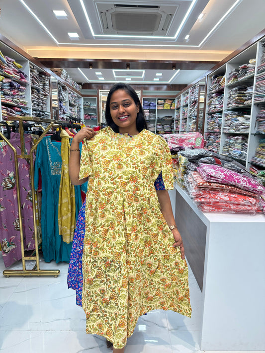 Floral Print Midi - ASBM03