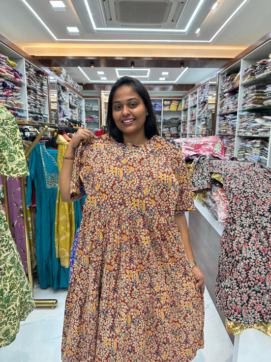 Floral Print Midi - ASBM07