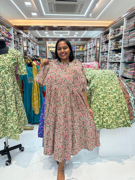 Floral Print Midi - ASBM02