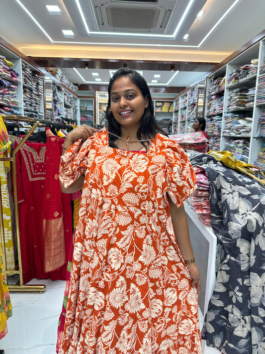 Jaipur Cotton Puff Midi - JPM08