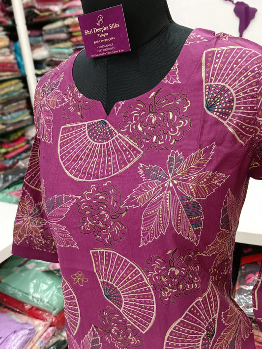 Office Wear Vatican Silk 2 Pcs Salwar Set - JVVS08