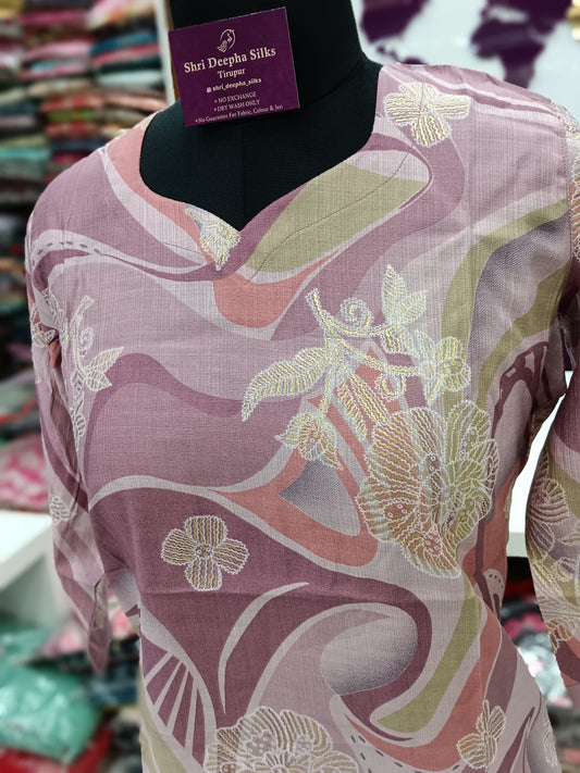 Office Wear Vatican Silk 2 Pcs Salwar Set - JVVS12