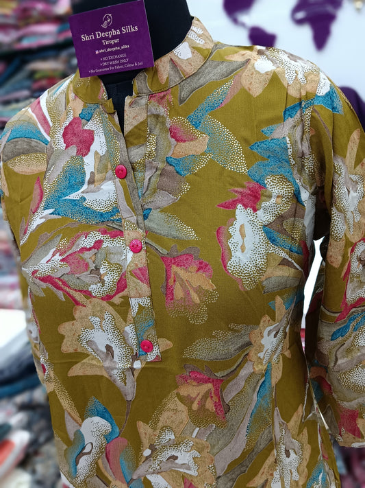 Budget Collar Kurti - JVCK03