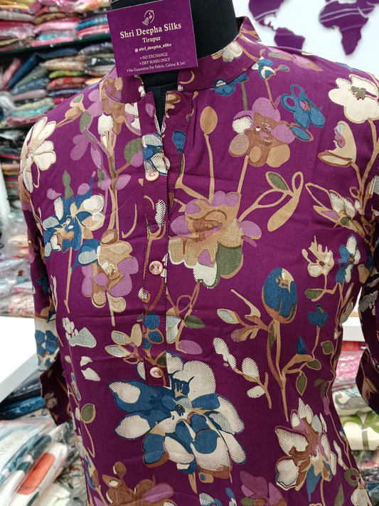 Budget Collar Kurti - JVCK05