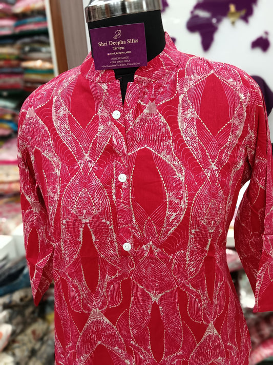 Budget Collar Kurti - JVCK08