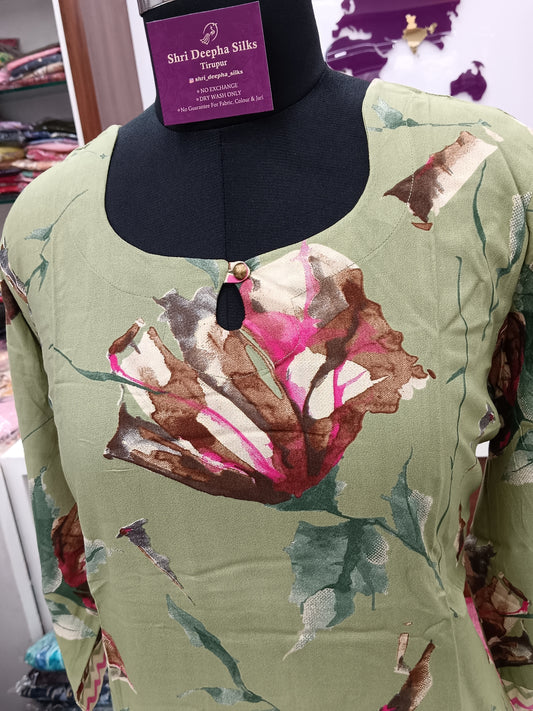 Office Wear Spun Cotton 2 Pcs Salwar Set