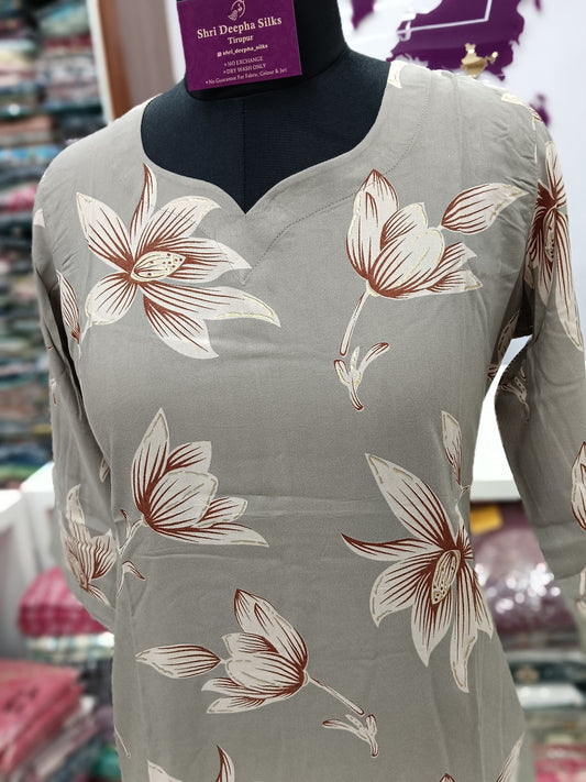 Office Wear Spun Cotton 2 Pcs Salwar Set