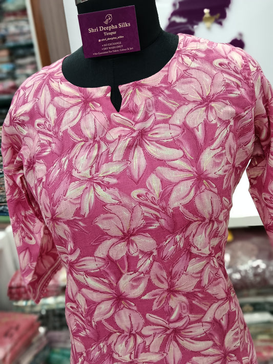 Office Wear Spun Cotton 2 Pcs Salwar Set