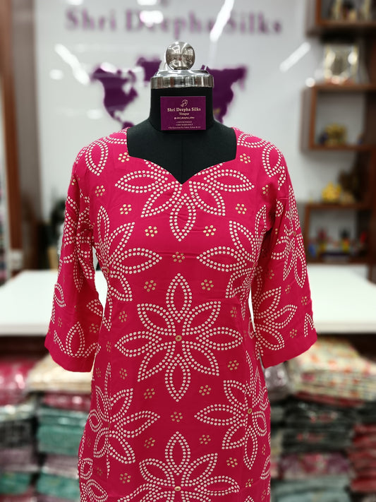 Office Wear Spun Cotton 2 Pcs Salwar Set