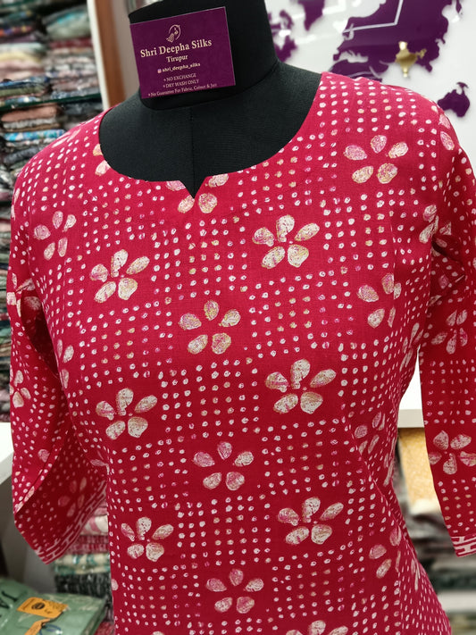 Office Wear Spun Cotton 2 Pcs Salwar Set