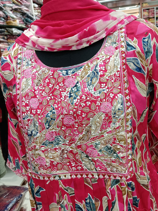 Nyra Cut 3 Pcs Spun Cotton Salwar Set - NCSS06