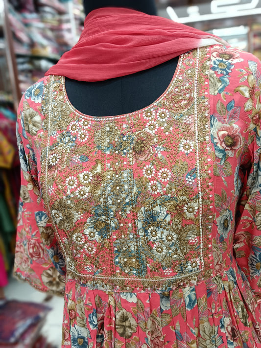 Nyra Cut 3 Pcs Spun Cotton Salwar Set - NCSS10