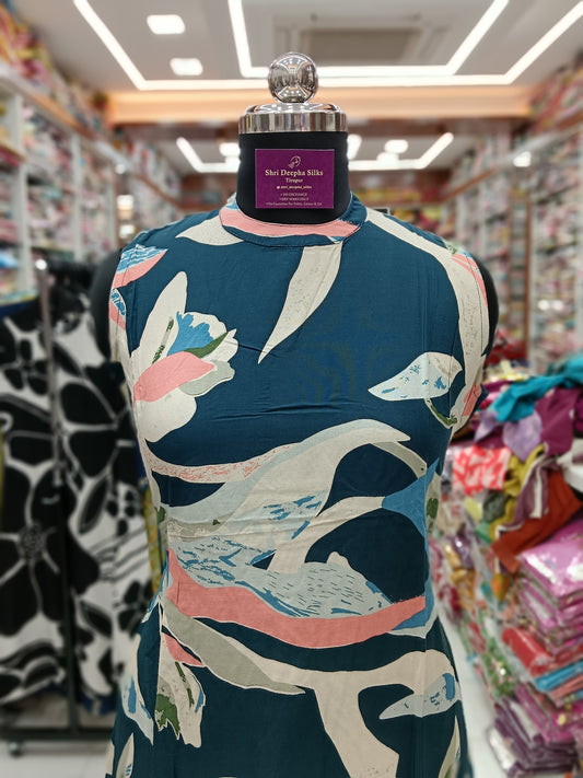 Aline Halter Neck Spun Cotton Co Ord Set - AHCS05