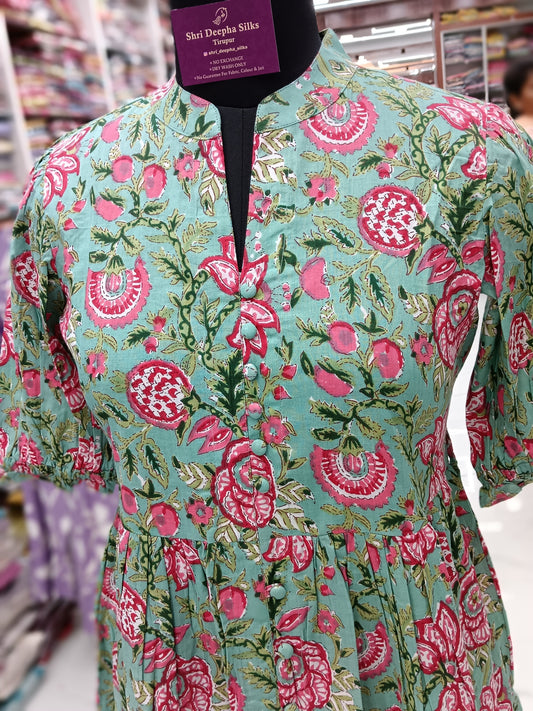 Jaipur Cotton Puff Midi - JM05