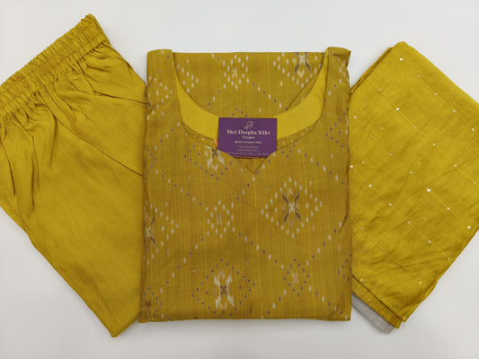Office Wear Vatican Silk 3 Pcs Salwar Set