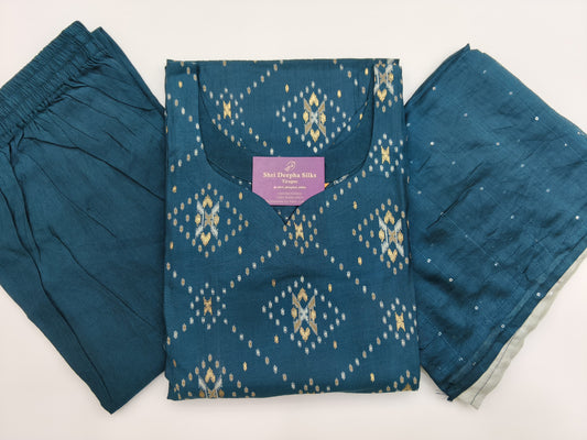 Office Wear Vatican Silk 3 Pcs Salwar Set