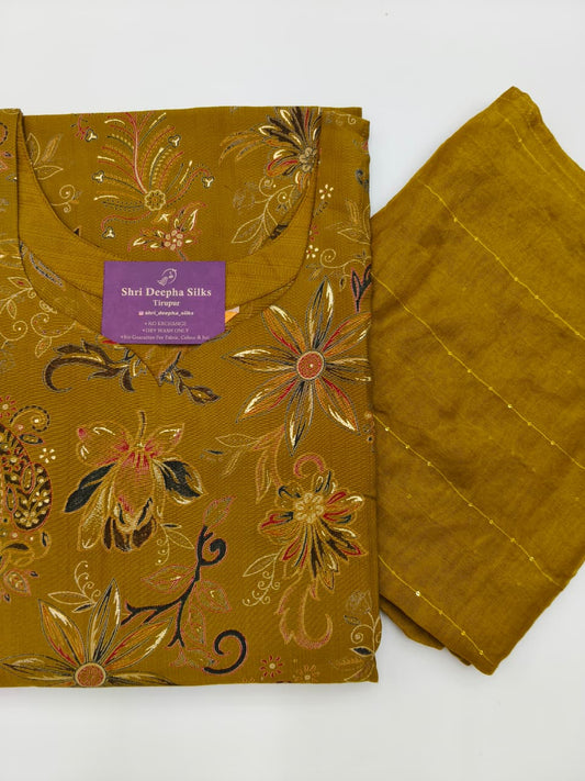 Office Wear Vatican Silk 3 Pcs Salwar Set