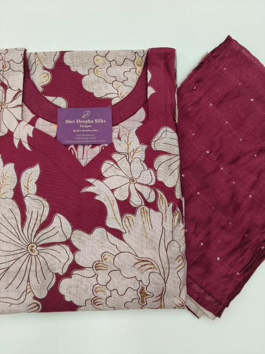 Office Wear Vatican Silk 3 Pcs Salwar Set