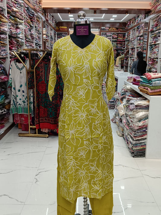 Casual Wear Vatican Silk 3 Pcs Salwar Set - JVSS04