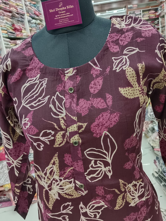 Vatican Silk Budget Kurti - NBK01