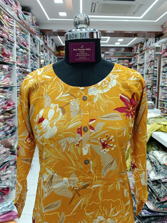 Spun Cotton Budget Kurti - NBK02