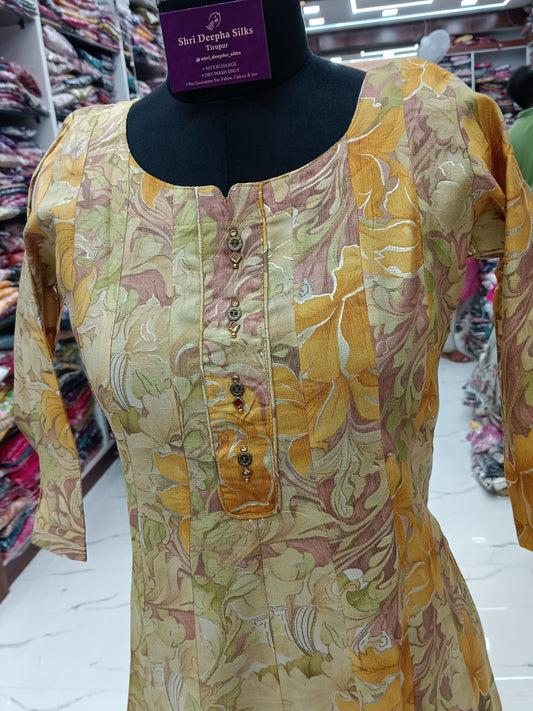 Vatican Silk Aline Kurti - AK09