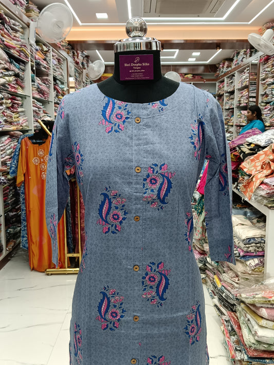 Jaipur Cotton Budget Kurti - BK01